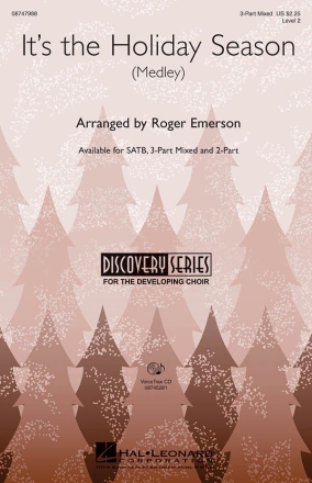 It's the Holiday Season 3-Part Choir Chorpartitur