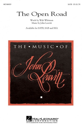 John Leavitt, The Open Road SATB Chorpartitur