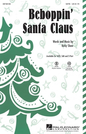 Kirby Shaw, Beboppin' Santa Claus SATB Chorpartitur