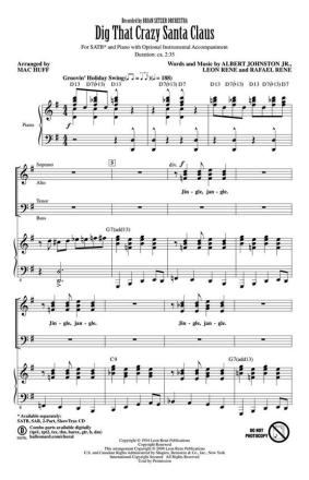 Albert Johnston Jr._Leon Ren_Rafael Ren, Dig That Crazy Santa Claus Chor CD