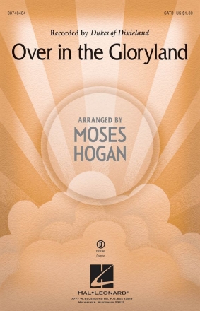 Over in the Gloryland SATB Chorpartitur