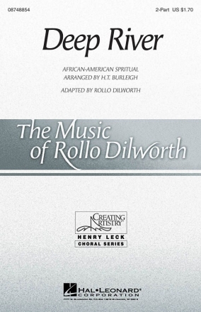 Deep River 2-Part Choir Chorpartitur