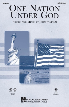 Johnny Mann, One Nation Under God SATB Chorpartitur