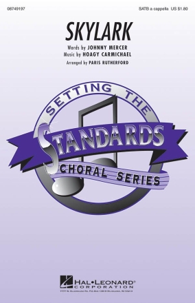 Skylark SATB a Cappella Chorpartitur