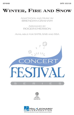 Brendan Graham_MacDara Woods, Winter, Fire and Snow SATB Chorpartitur
