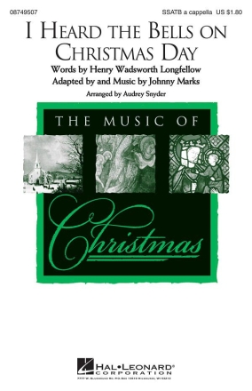 I Heard the Bells on Christmas Day SSATB a Cappella Chorpartitur