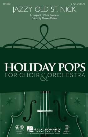 Jazzy Old St. Nick 2-Part Choir Chorpartitur