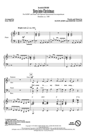 Bernie Taupin_Elton John, Step into Christmas Chor CD