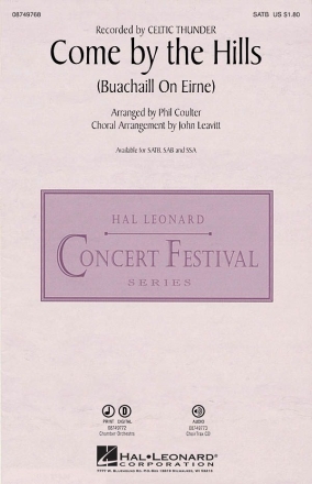Come by the Hills SATB Chorpartitur