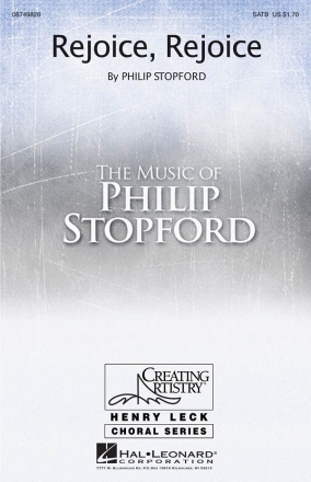 Gwynneth Cockcroft_Philip W. J. Stopford, Rejoice, Rejoice SATB Chorpartitur