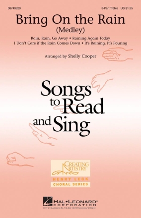 Bring On the Rain 3 Part Treble Chorpartitur
