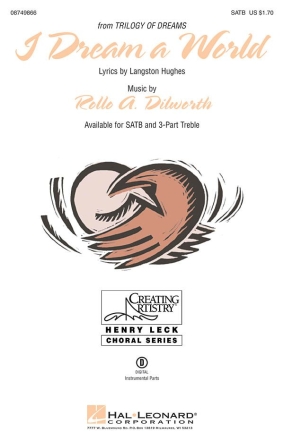 Rollo Dilworth, I Dream a World SATB Chorpartitur