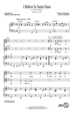 I Believe in Santa Claus Chor CD