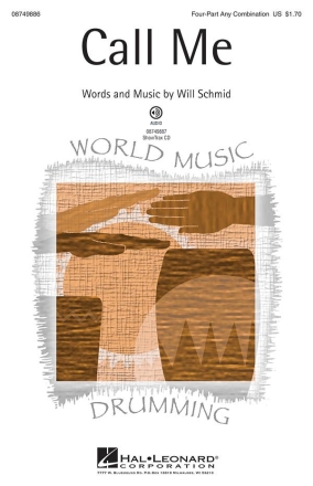 Will Schmid, Call Me 4-Part Chorpartitur