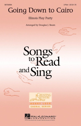 Going Down to Cairo 2-Part Choir Chorpartitur