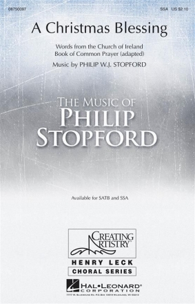 Philip W. J. Stopford, A Christmas Blessing SSA Chorpartitur