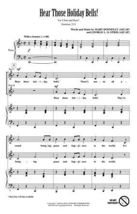 George L.O. Strid_Mary Donnelly, Hear Those Holiday Bells! Chor CD