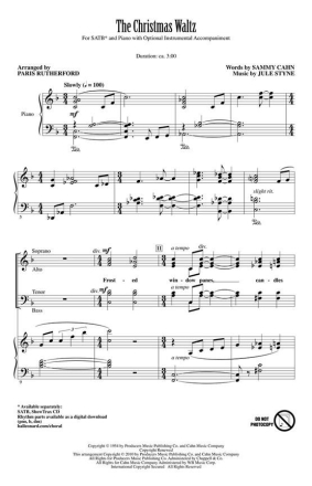 The Christmas Waltz Chor CD