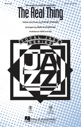 The Real Thing SATB Chorpartitur