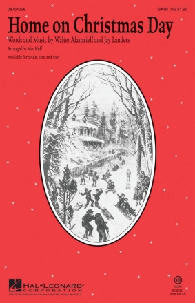Home on Christmas Day SATB and Piano Chorpartitur