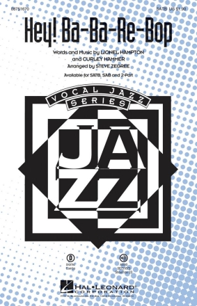 Hey! Ba-ba-re-bop SATB Chorpartitur