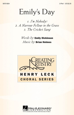 Brian Holmes, Emily's Day 2-Part Choir Chorpartitur