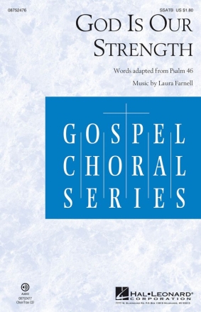 Laura Farnell, God is our Strength SSATB and Piano Chorpartitur