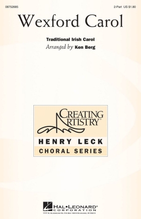 Wexford Carol 2-Part Choir Chorpartitur