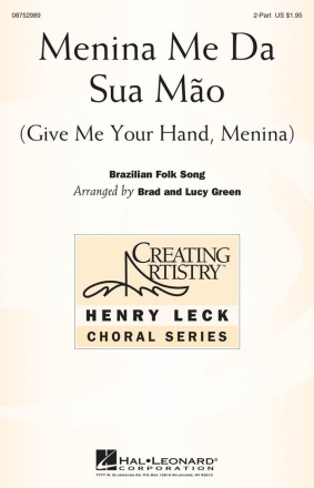 Menina me da sua ma 2-Part Choir Chorpartitur