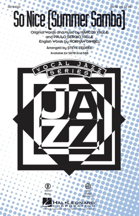 So Nice (Summer Samba) Vocal Chorpartitur