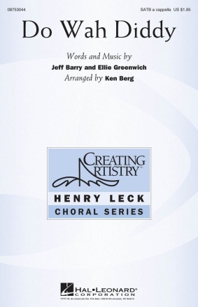 Do Wah Diddy Diddy SATB a Cappella Chorpartitur