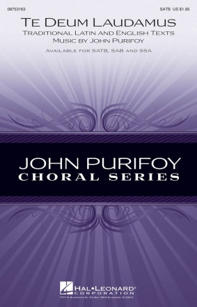 John Purifoy, Te Deum Laudamus SATB Chorpartitur