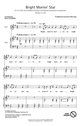 Bright Mornin' Star Chor CD