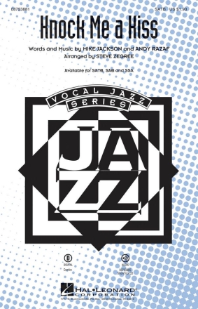 Andy Razaf_Mike Jackson, Knock Me a Kiss SATB Chorpartitur