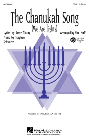 Stephen Schwartz_Steve Young, The Chanukah Song TBB Chorpartitur