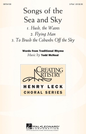 Todd McNeal, Songs of the Sea and Sky 2-Part Choir Chorpartitur