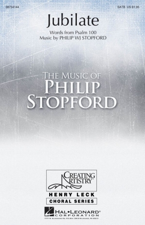 Philip W. J. Stopford, Jubilate SATB Chorpartitur