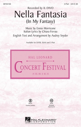 Nella Fantasia (In my Fantasy) for 2-part choir and piano score (it/en)