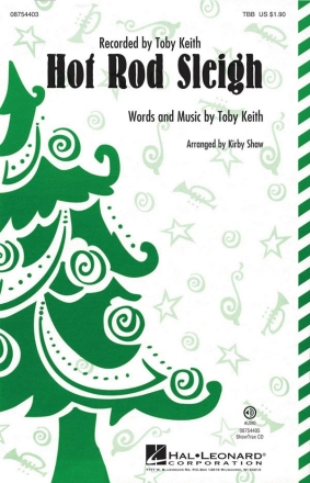 Hot Rod Sleigh TBB Chorpartitur