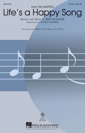 Bret McKenzie, Life's a Happy Song SATB Chorpartitur