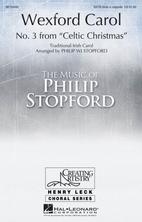 Wexford Carol SATB a Cappella Chorpartitur