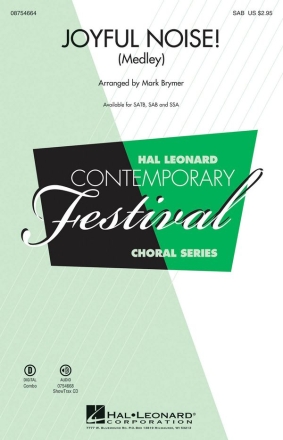 Joyful Noise SAB Chorpartitur