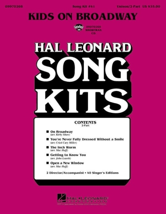 Kids on Broadway Song Kit #41 2-Part Choir Klavierauszug
