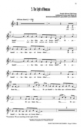 John Jacobson_Roger Emerson, Paint the Town December Holiday Musical  CD