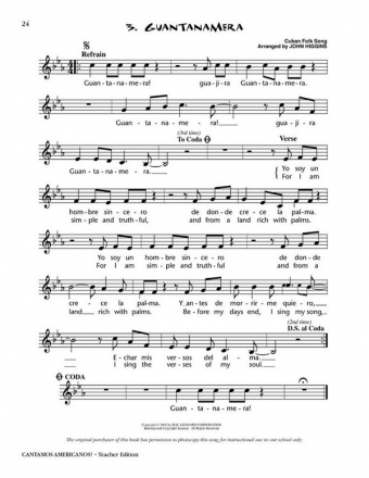 John Jacobson, Cantamos Americanos! School Musical CD