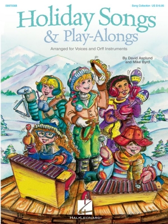 David Asplund, Holiday Songs and Play-Alongs Classroom Stimmen-Set