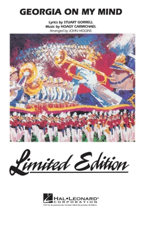 Hoagy Carmichael_Stuart Gorrell, Georgia On My Mind - Marching Band Marching Band Partitur + Stimmen