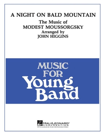 Modest Mussorgsky, Night on Bald Mountain Concert Band Partitur + Stimmen