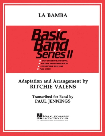 La Bamba Concert Band Partitur + Stimmen