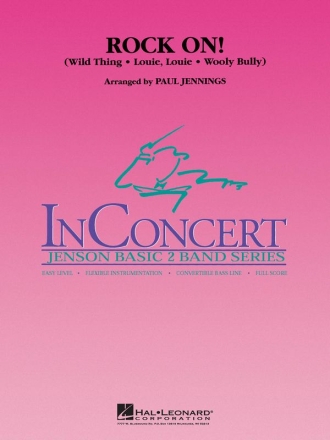 Rock On! Concert Band Partitur + Stimmen